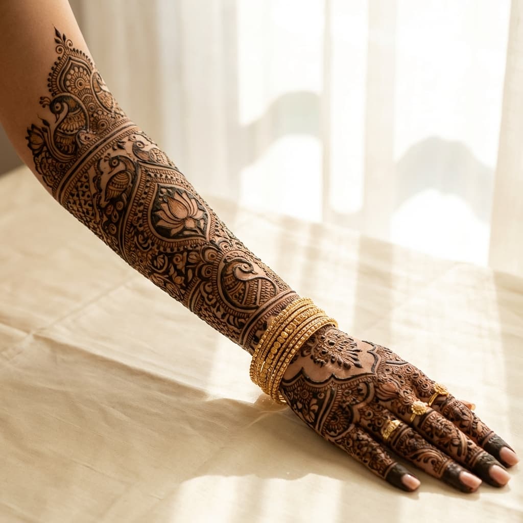 Austin Henna Artist - Elaborate Rajasthani bridal mehandi